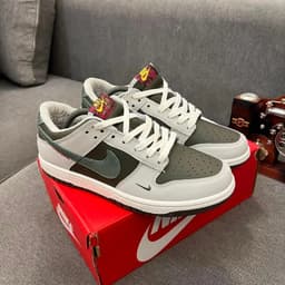 NIKE DUNK LOW 'OLIVE GREY/SNAKE TONGUE