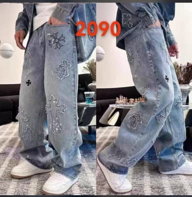 Stock baggy jeans