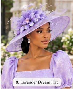 Lavender Dream Hat