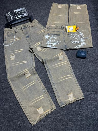 Baggy long jeans
