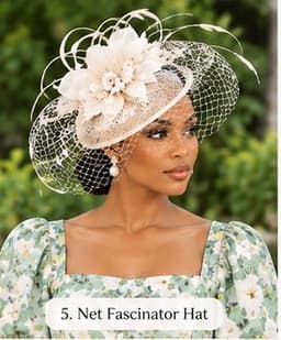 Net Fascinator Hat