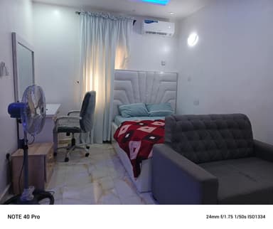 1 bedroom (rent per night)