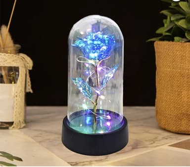 GLASS FLOWER TO USA 1-3days delivery