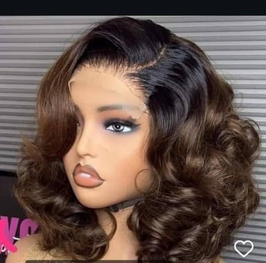 16" AB 5*5 flip bounce wig 1b/4