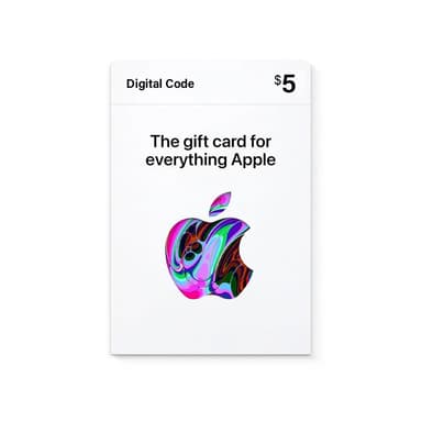 Free $5 Apple Gift Card