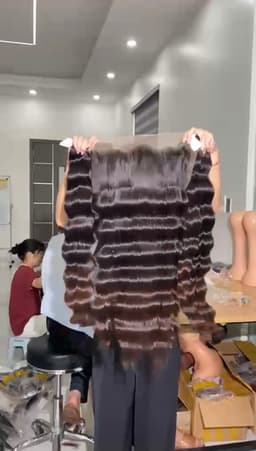 Deep wave human hair