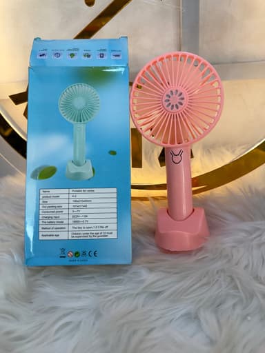 Lontor rechargeable hand fan