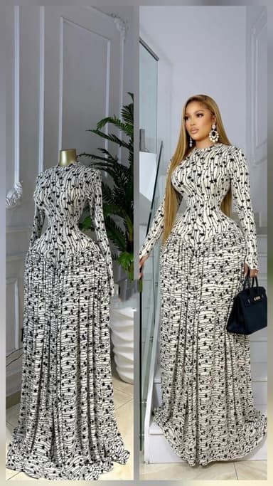 Flow gown