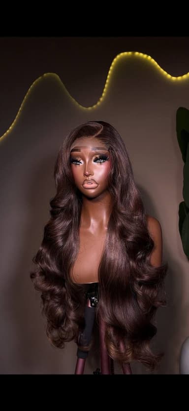 5by5 Closure layered bounce in coffee brown