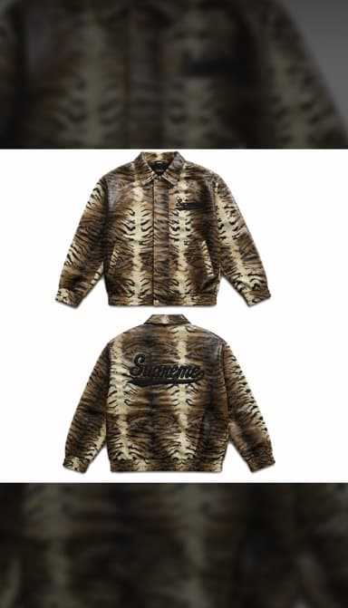 Supreme Tiger Stripes Jacket