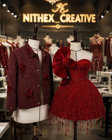 Luxury Couture Statement Piece
