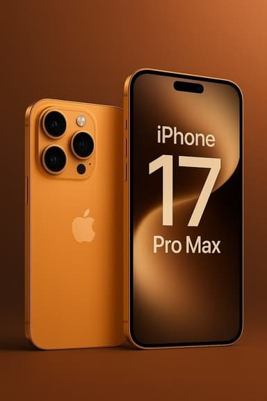 Apple iphone 17pro max Gold