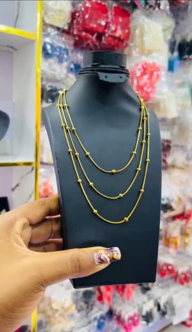 3 layer Necklace (stainless steel🔥)