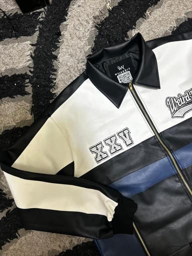 Weird biker jacket